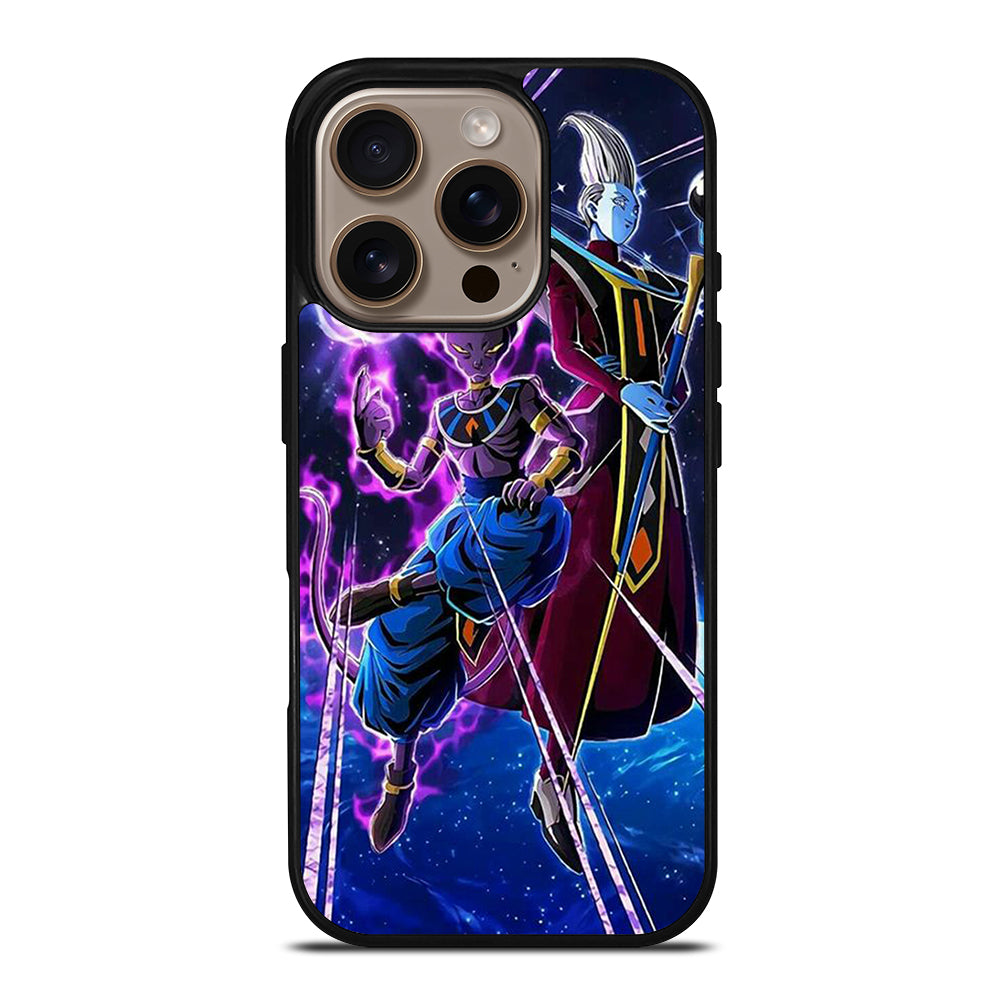 BEERUS AND WHIS DRAGON BALL iPhone 16 Pro Case Cover