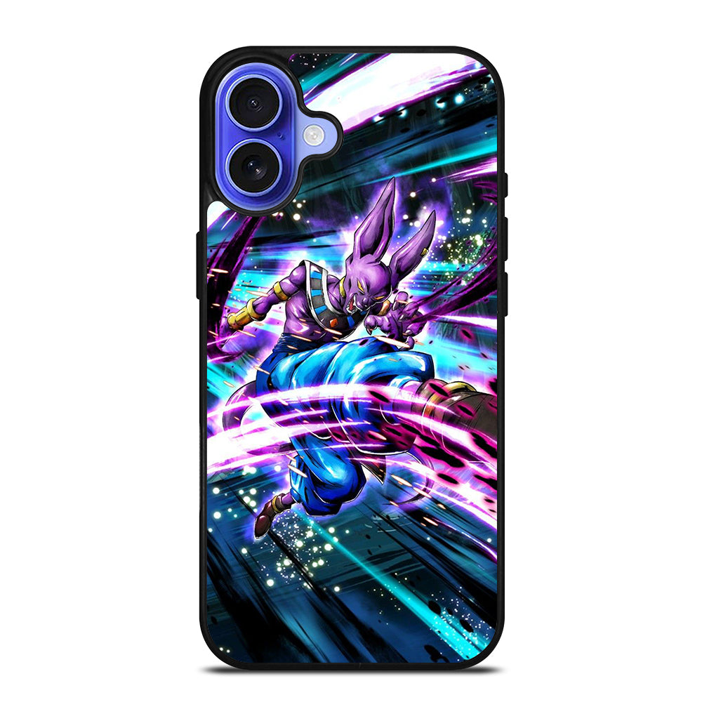 BEERUS DRAGON BALL SUPER iPhone 16 Case Cover