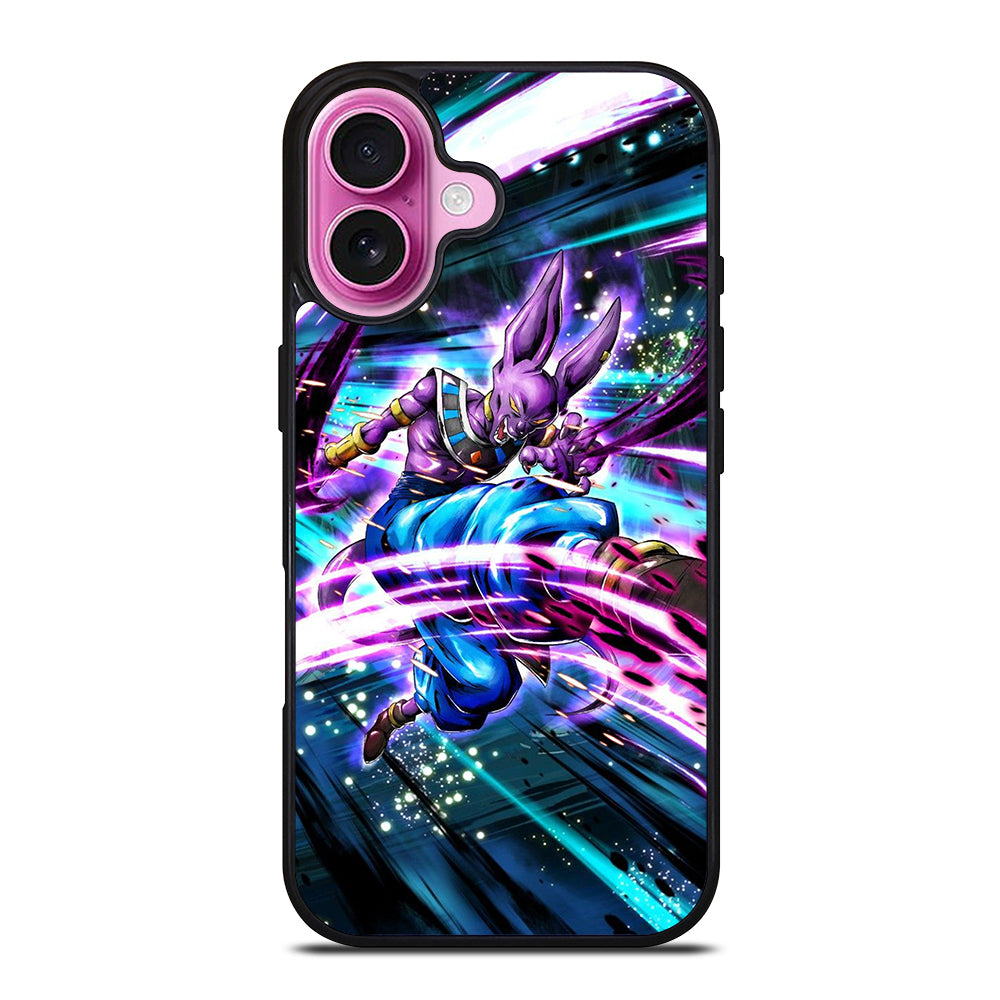 BEERUS DRAGON BALL SUPER iPhone 16 Plus Case Cover