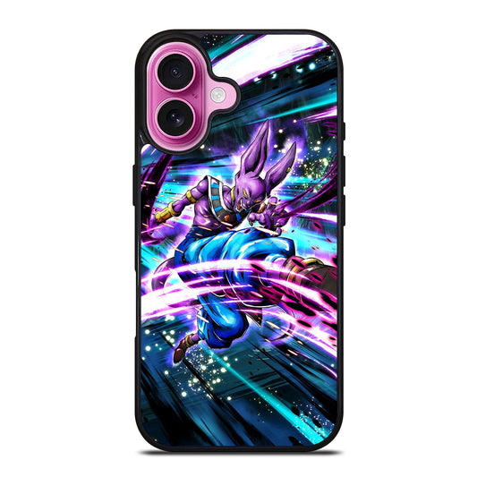 BEERUS DRAGON BALL SUPER iPhone 16 Plus Case Cover