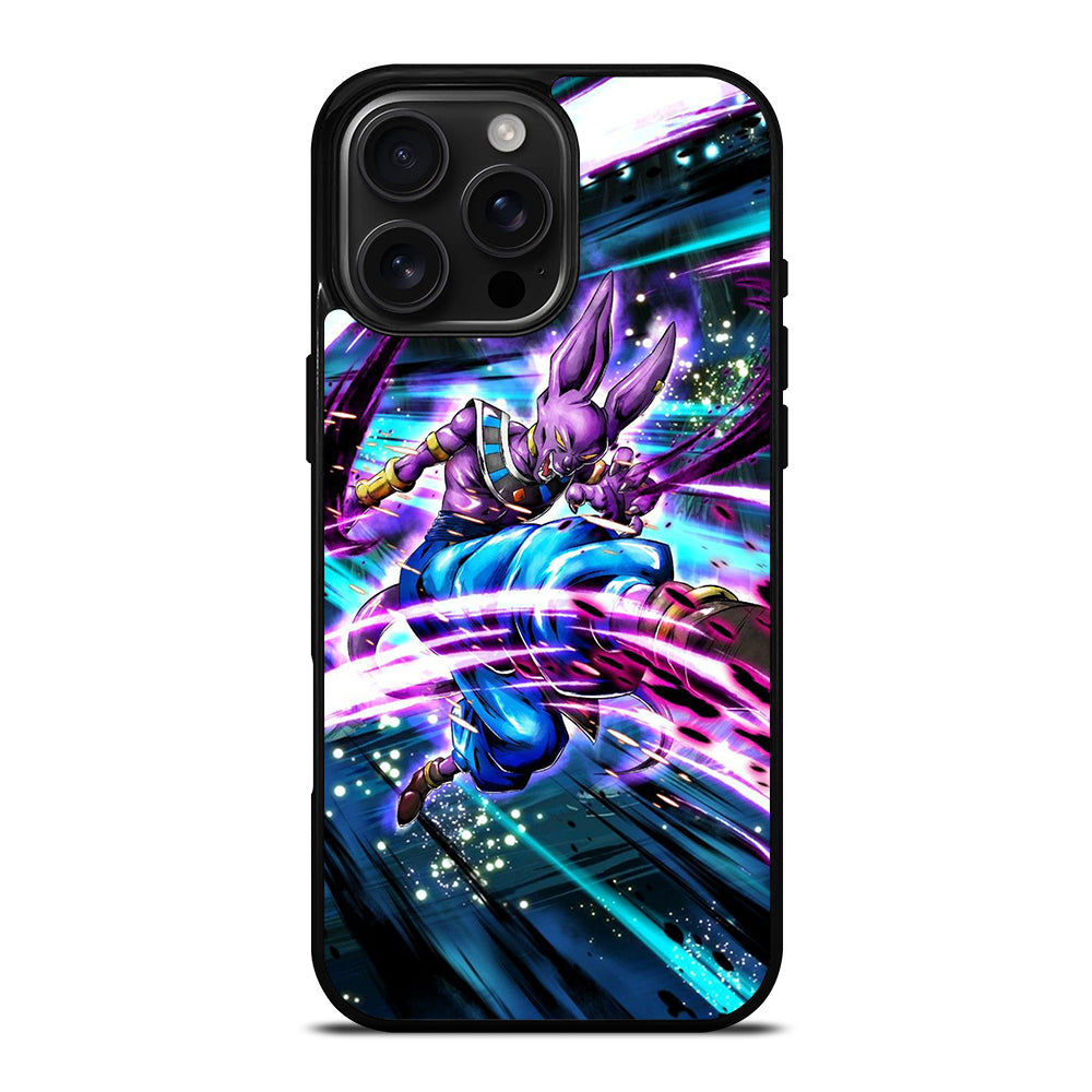 BEERUS DRAGON BALL SUPER iPhone 16 Pro Max Case Cover