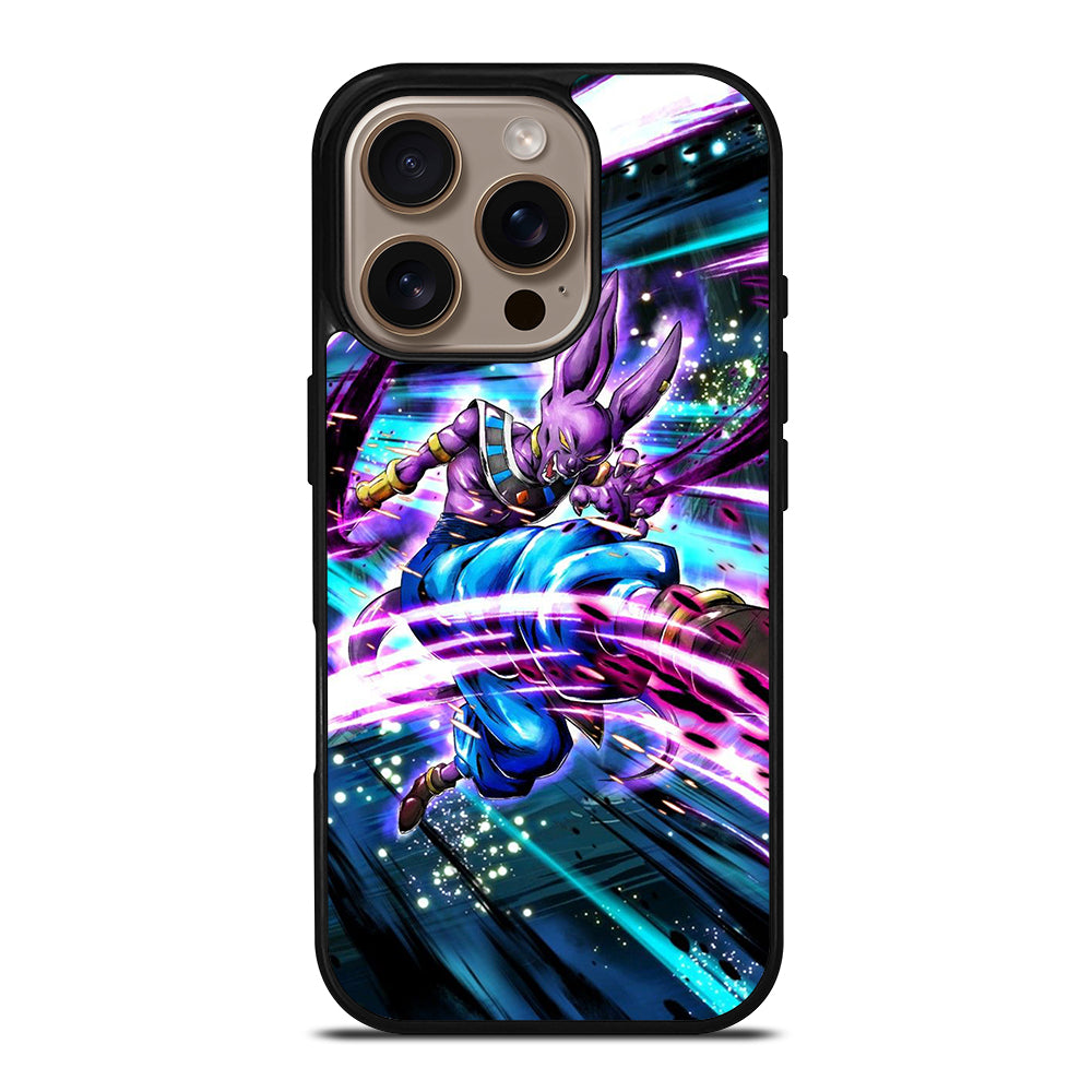 BEERUS DRAGON BALL SUPER iPhone 16 Pro Case Cover