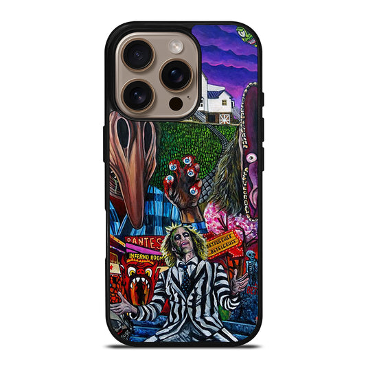 BEETLEJUICE TIM BURTON ART 2 iPhone 16 Pro Case Cover