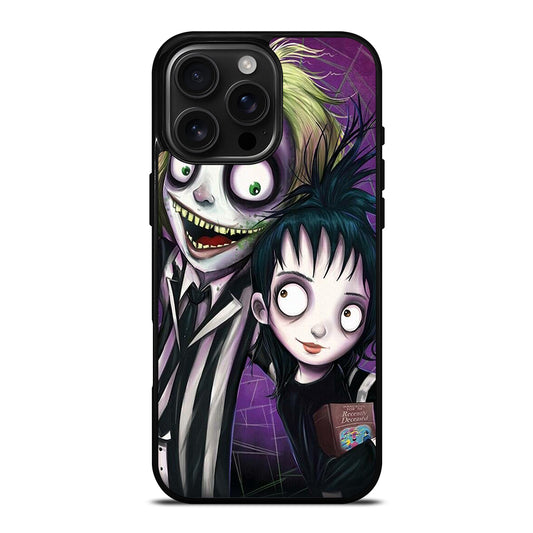 BEETLEJUICE TIM BURTON ART iPhone 16 Pro Max Case Cover