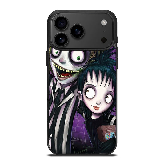 BEETLEJUICE TIM BURTON ART iPhone 17 Pro Max Case Cover