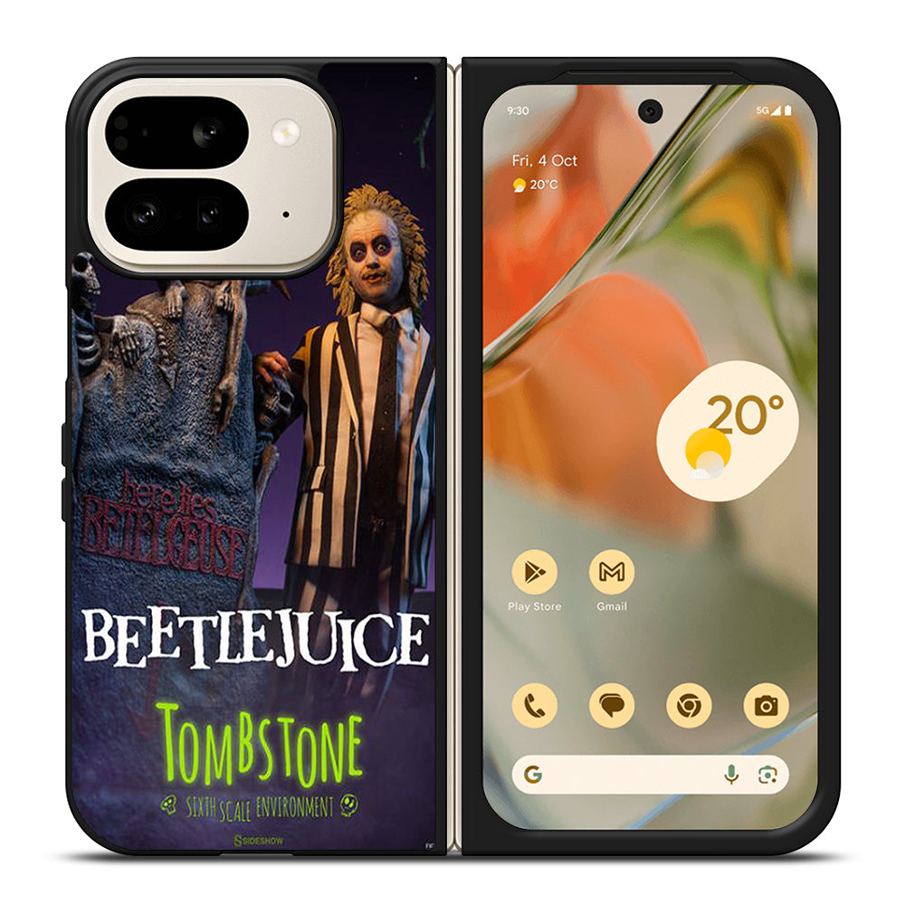 BEETLEJUICE TIM BURTON MOVIE Google Pixel 9 Pro Fold Case Cover