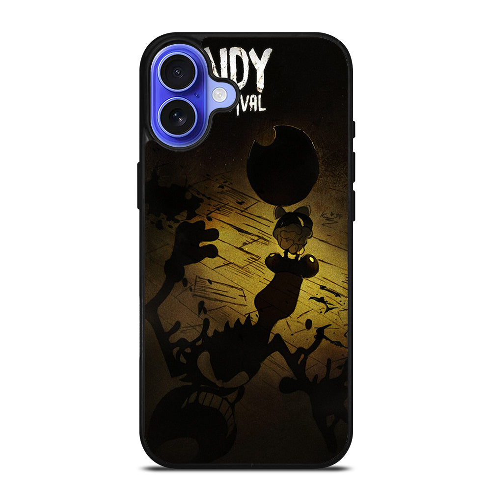 BENDY AND THE DARK REVIVAL CARTOON iPhone 16 Case Cover