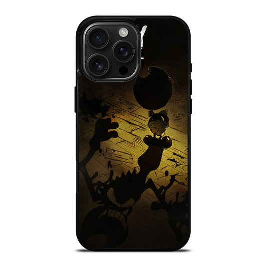 BENDY AND THE DARK REVIVAL CARTOON iPhone 16 Pro Max Case Cover