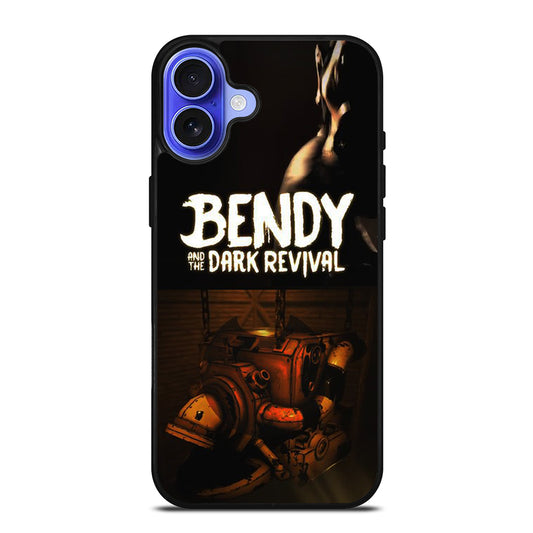 BENDY AND THE DARK REVIVAL GAME iPhone 16 Case Cover