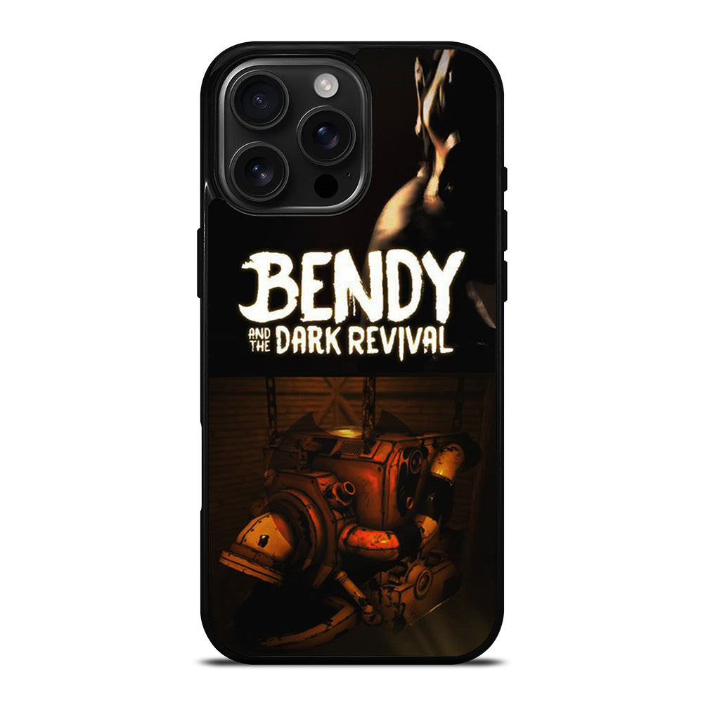 BENDY AND THE DARK REVIVAL GAME iPhone 16 Pro Max Case Cover