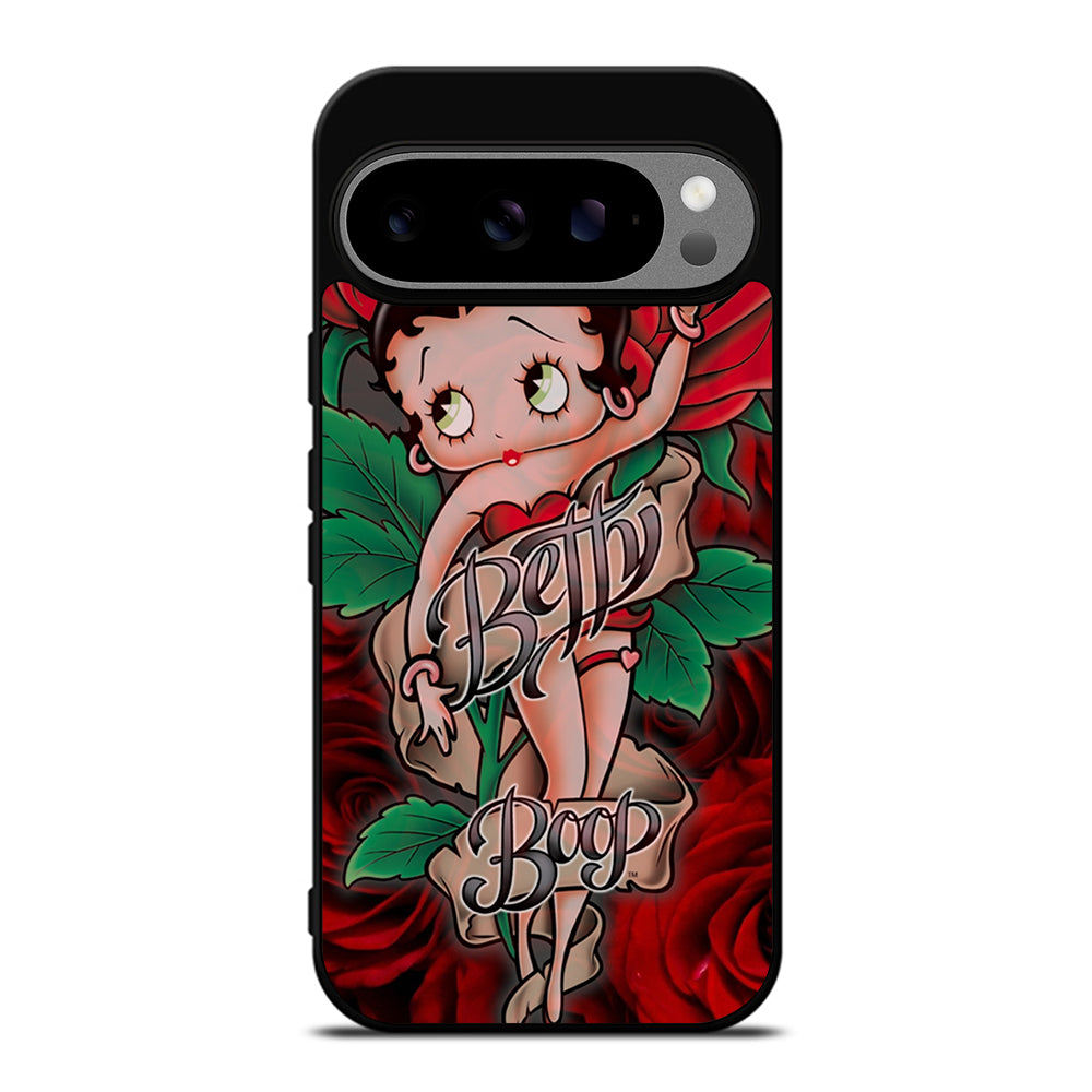 BETTY BOOP CARTOON FLOWER Google Pixel 9 Pro XL Case Cover