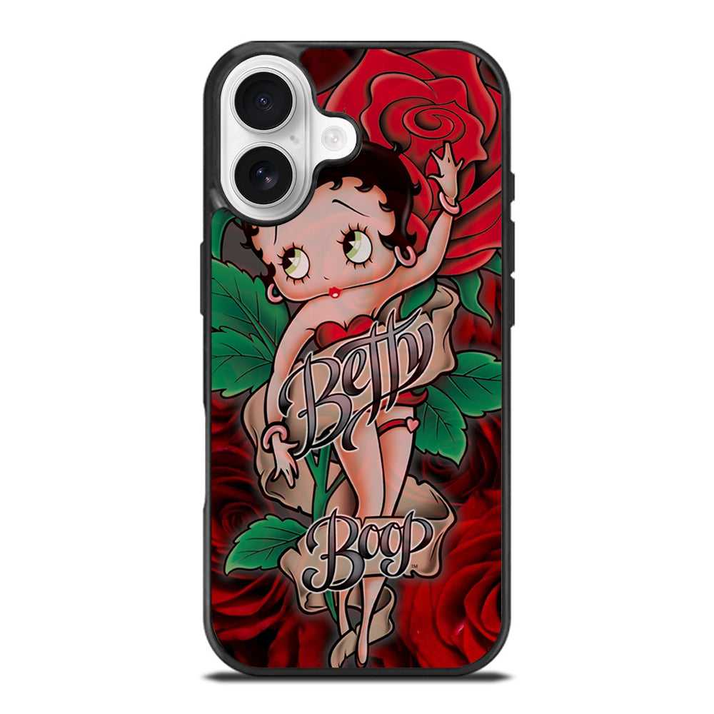 BETTY BOOP CARTOON FLOWER iPhone 17 Case Cover
