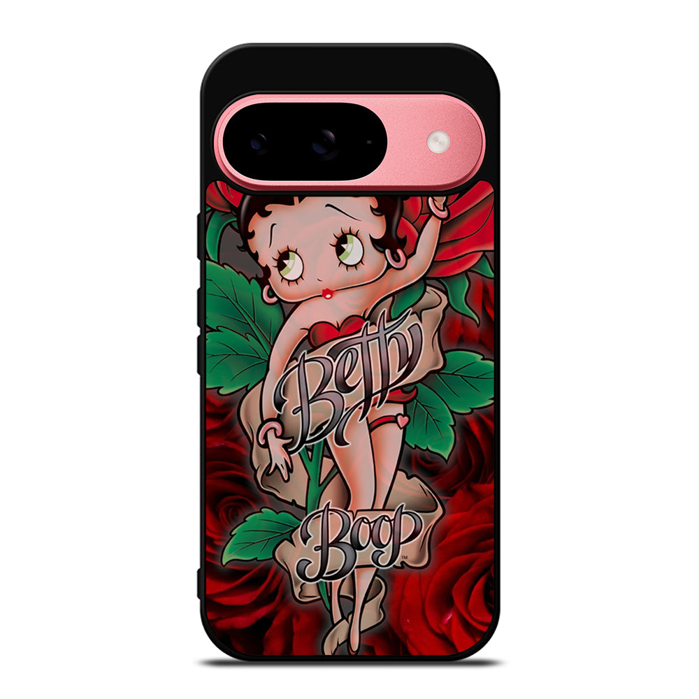 BETTY BOOP CARTOON FLOWER Google Pixel 9 Case Cover