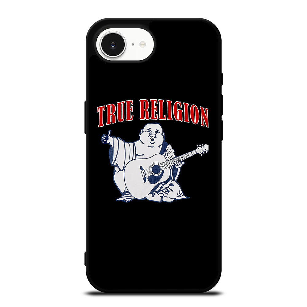 BIG BUDDHA TRUE RELIGION LOGO iPhone 16e Case Cover