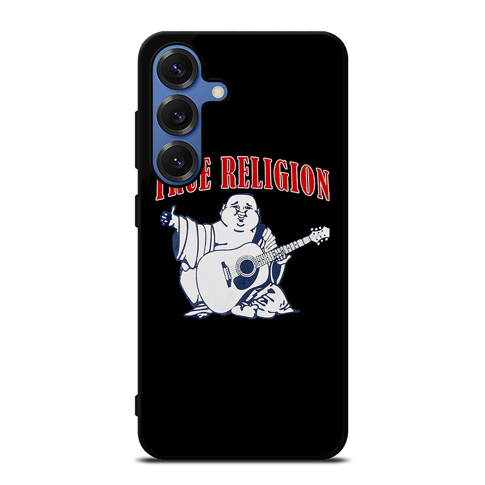 BIG BUDDHA TRUE RELIGION LOGO Samsung Galaxy S25 Case Cover