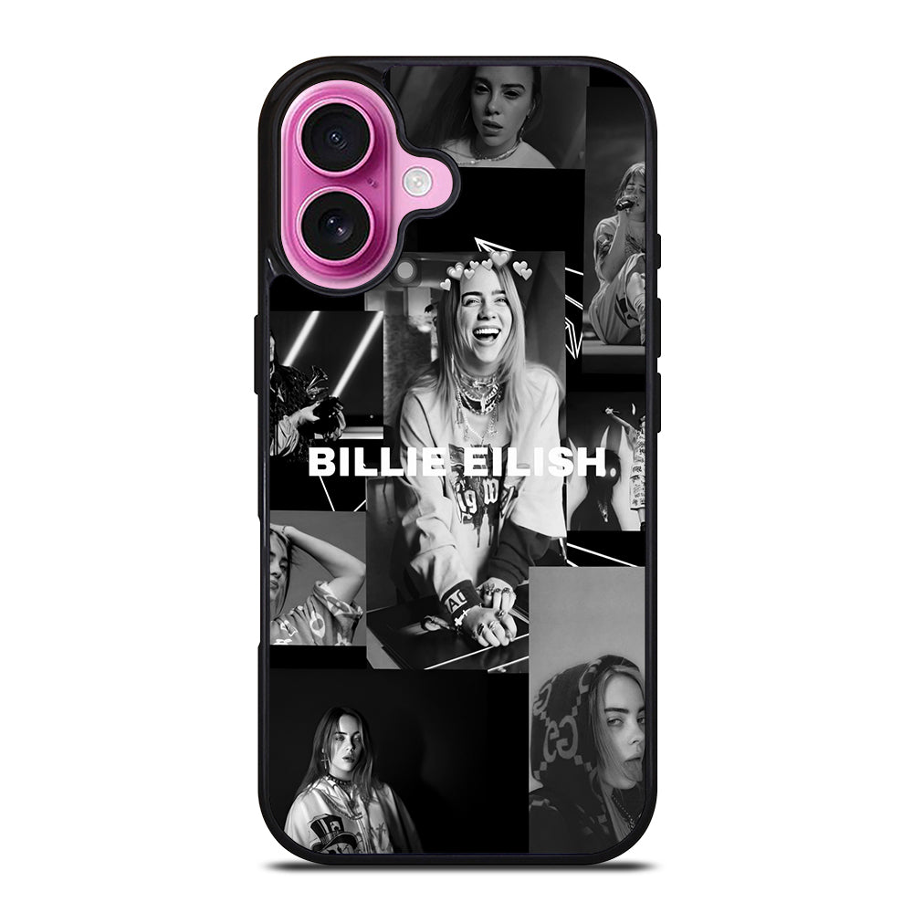 BILLIE EILISH SINGER COLLAGE iPhone 16 Plus Case Cover