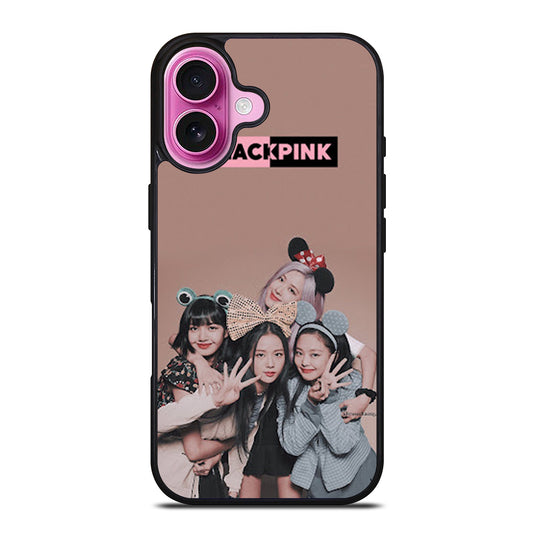 BLACKPINK KPOP GROUP iPhone 16 Plus Case Cover