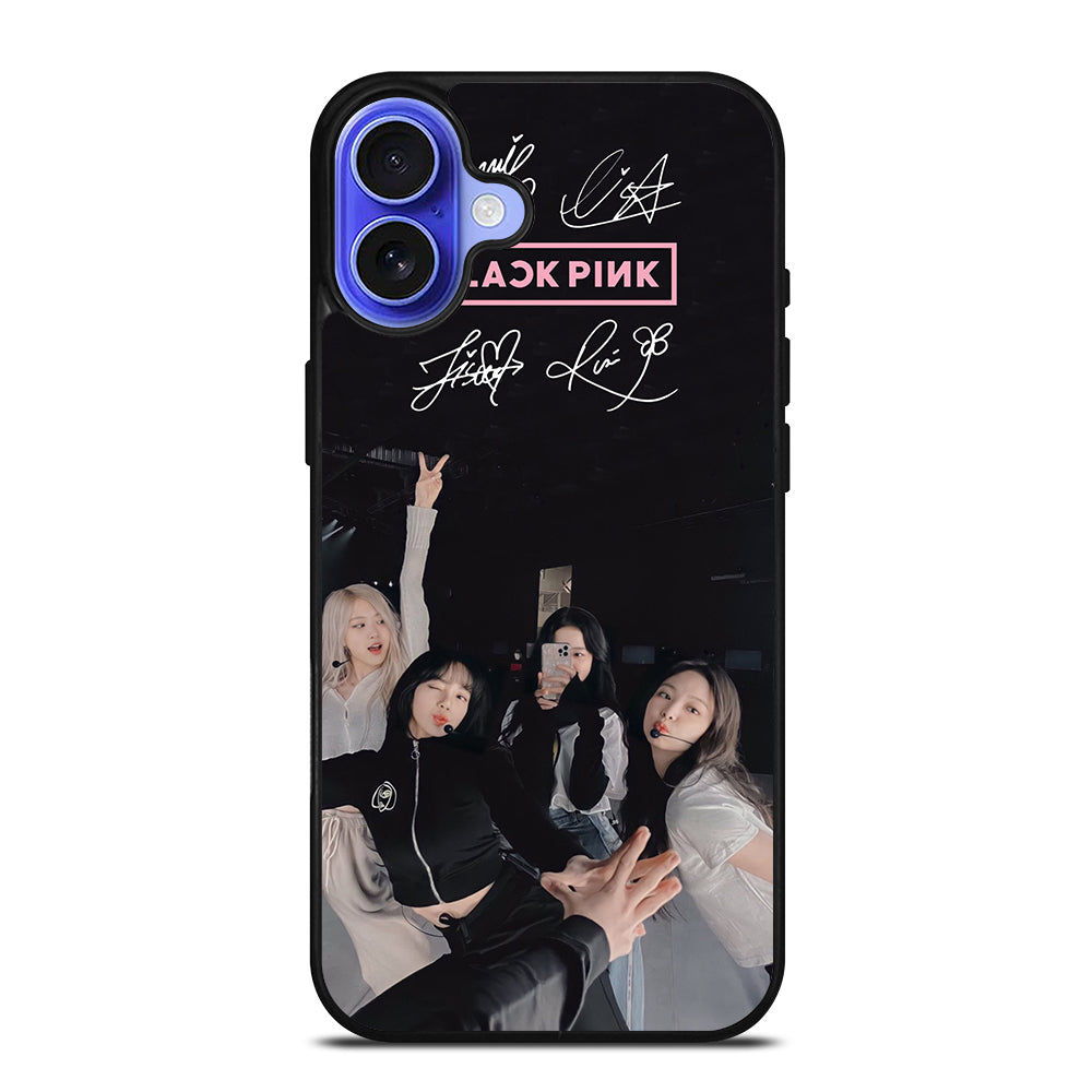 BLACKPINK SIGNATURE iPhone 16 Case Cover