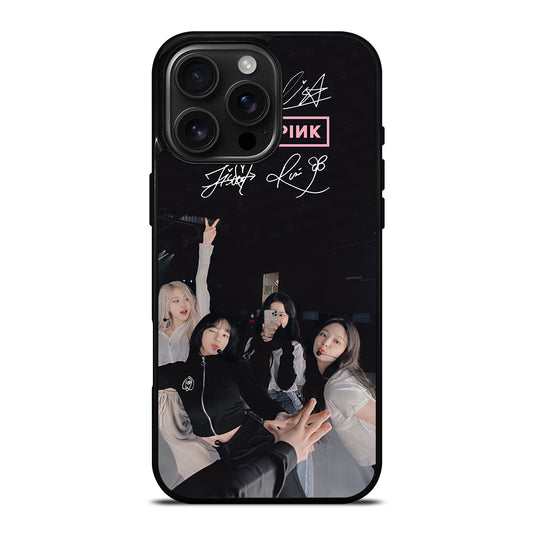 BLACKPINK SIGNATURE iPhone 16 Pro Max Case Cover