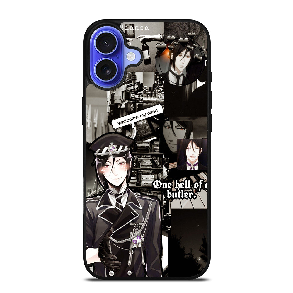 BLACK BUTLER ANIME COLLAGE iPhone 16 Case Cover