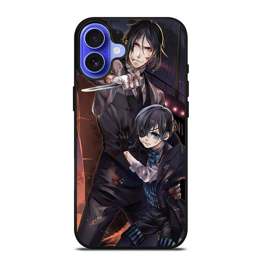 BLACK BUTLER MANGA SERIES iPhone 16 Case Cover