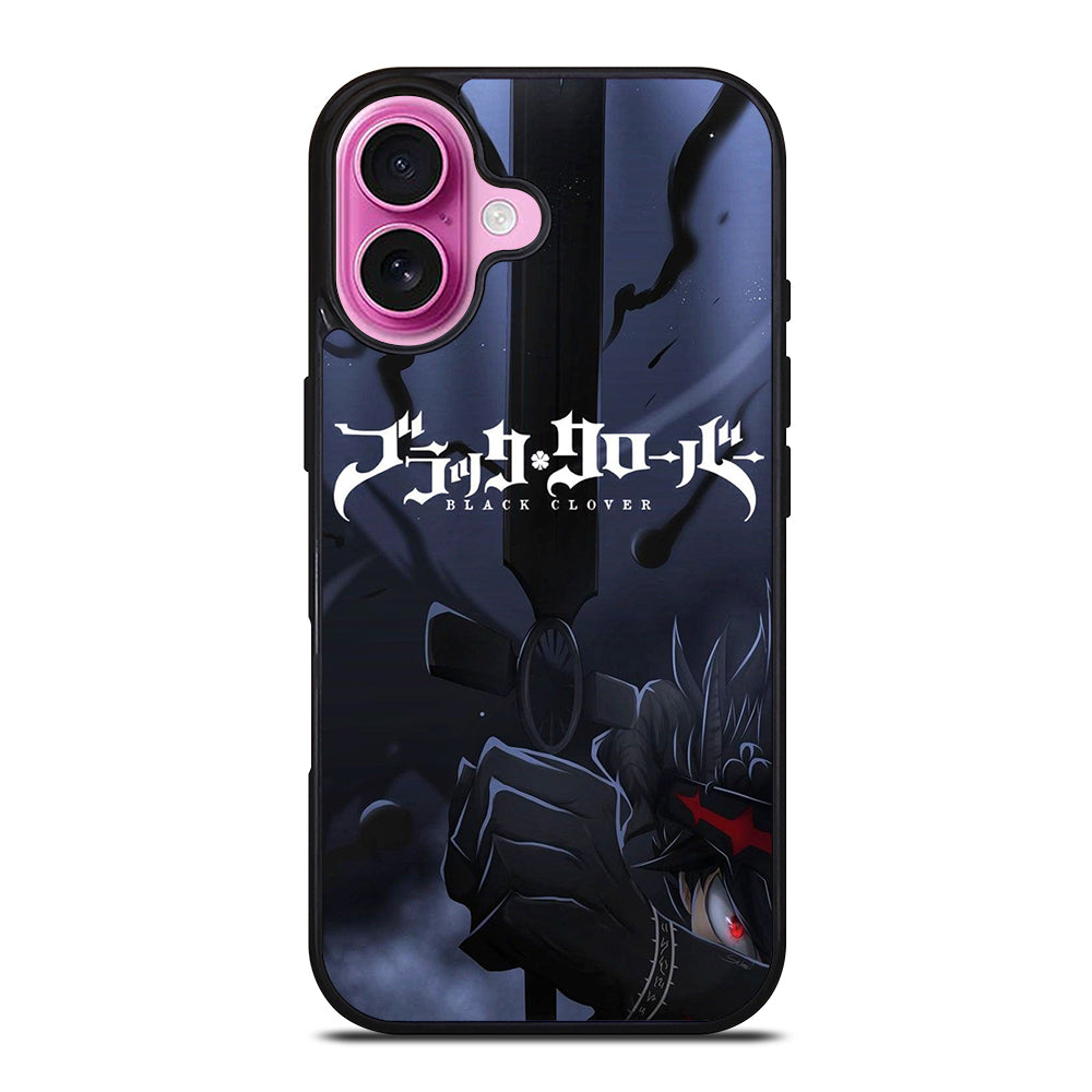 BLACK CLOVER ANIME SERIES iPhone 16 Plus Case Cover