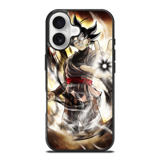BLACK GOKU DRAGON BALL ANIME 1 iPhone 17 Case Cover