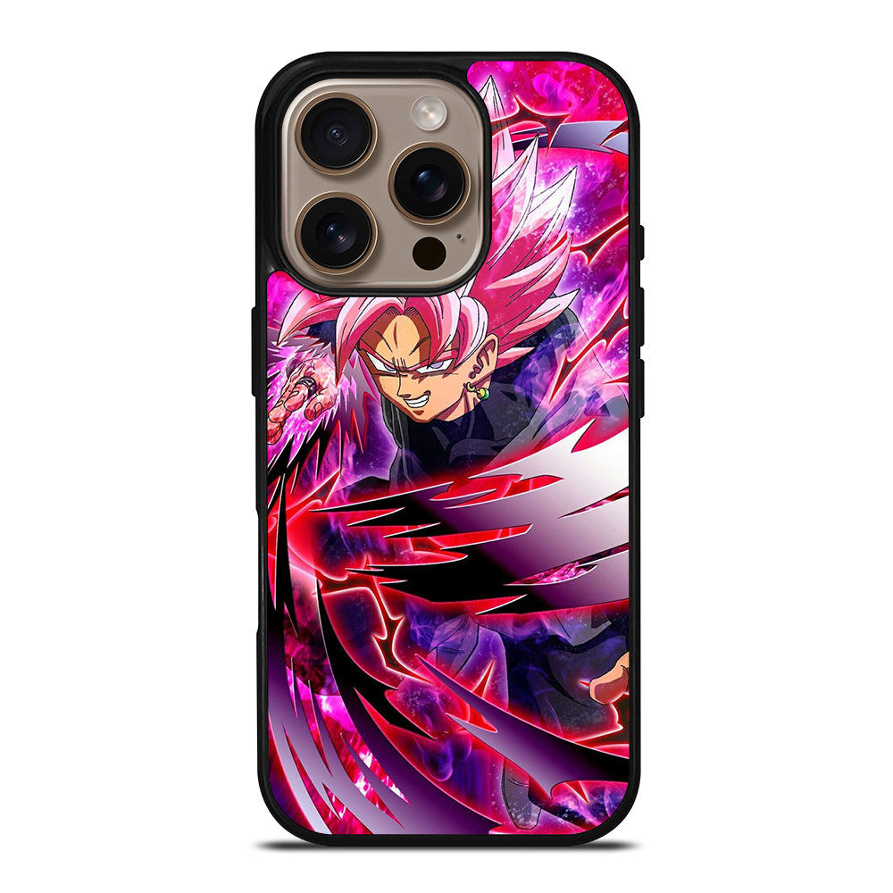 BLACK GOKU DRAGON BALL ANIME 2 iPhone 16 Pro Case Cover