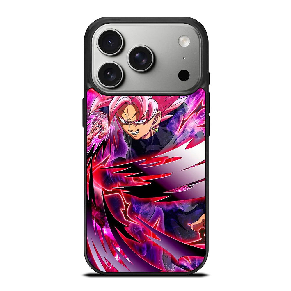 BLACK GOKU DRAGON BALL ANIME 2 iPhone 17 Pro Case Cover