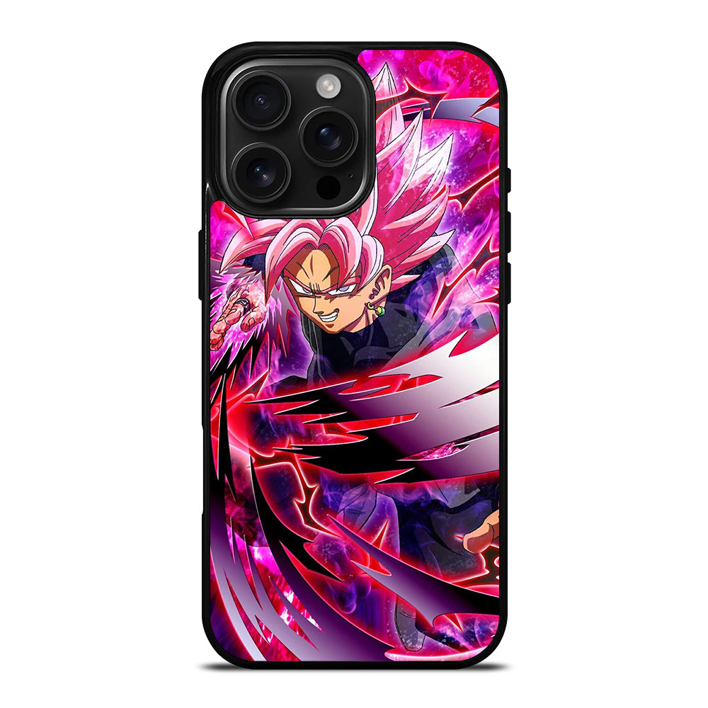 BLACK GOKU DRAGON BALL ANIME 2 iPhone 16 Pro Max Case Cover