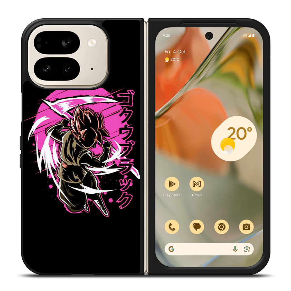 BLACK GOKU DRAGON BALL ANIME 3 Google Pixel 9 Pro Fold Case Cover