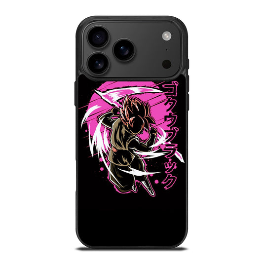 BLACK GOKU DRAGON BALL ANIME 3 iPhone 17 Pro Max Case Cover