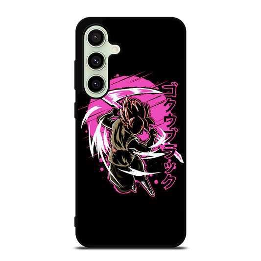 BLACK GOKU DRAGON BALL ANIME 3 Samsung Galaxy S24 FE Case Cover