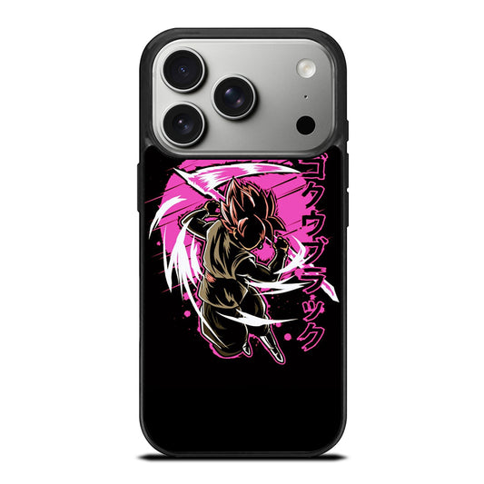 BLACK GOKU DRAGON BALL ANIME 3 iPhone 17 Pro Case Cover
