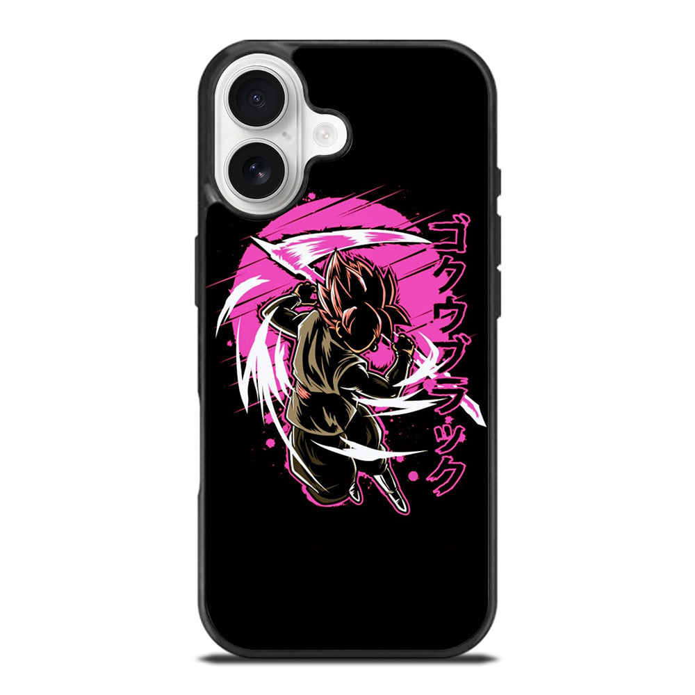 BLACK GOKU DRAGON BALL ANIME 3 iPhone 17 Case Cover
