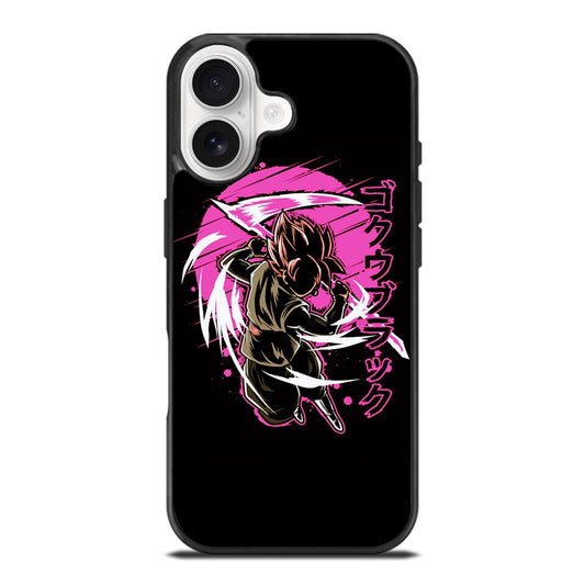 BLACK GOKU DRAGON BALL ANIME 3 iPhone 17 Case Cover