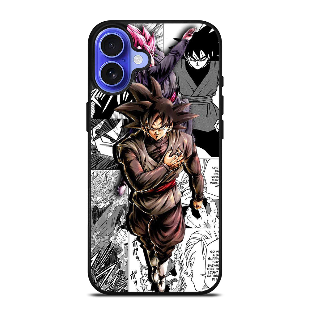 BLACK GOKU DRAGON BALL SUPER iPhone 16 Case Cover