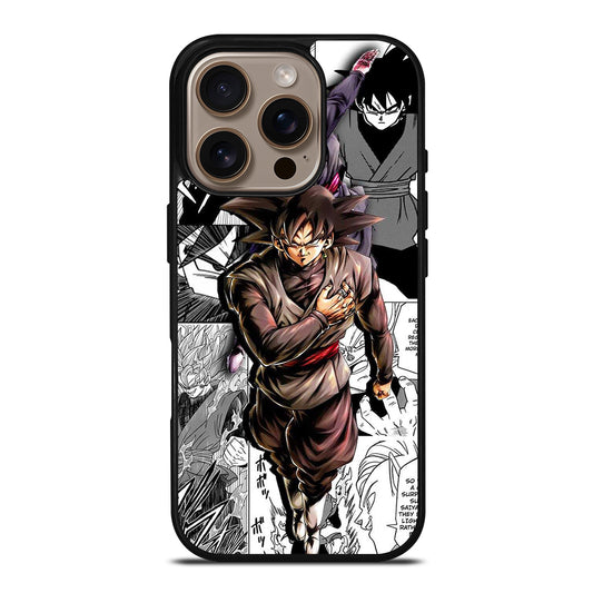 BLACK GOKU DRAGON BALL SUPER iPhone 16 Pro Case Cover