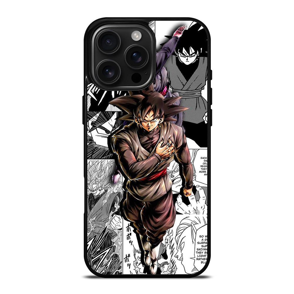 BLACK GOKU DRAGON BALL SUPER iPhone 16 Pro Max Case Cover