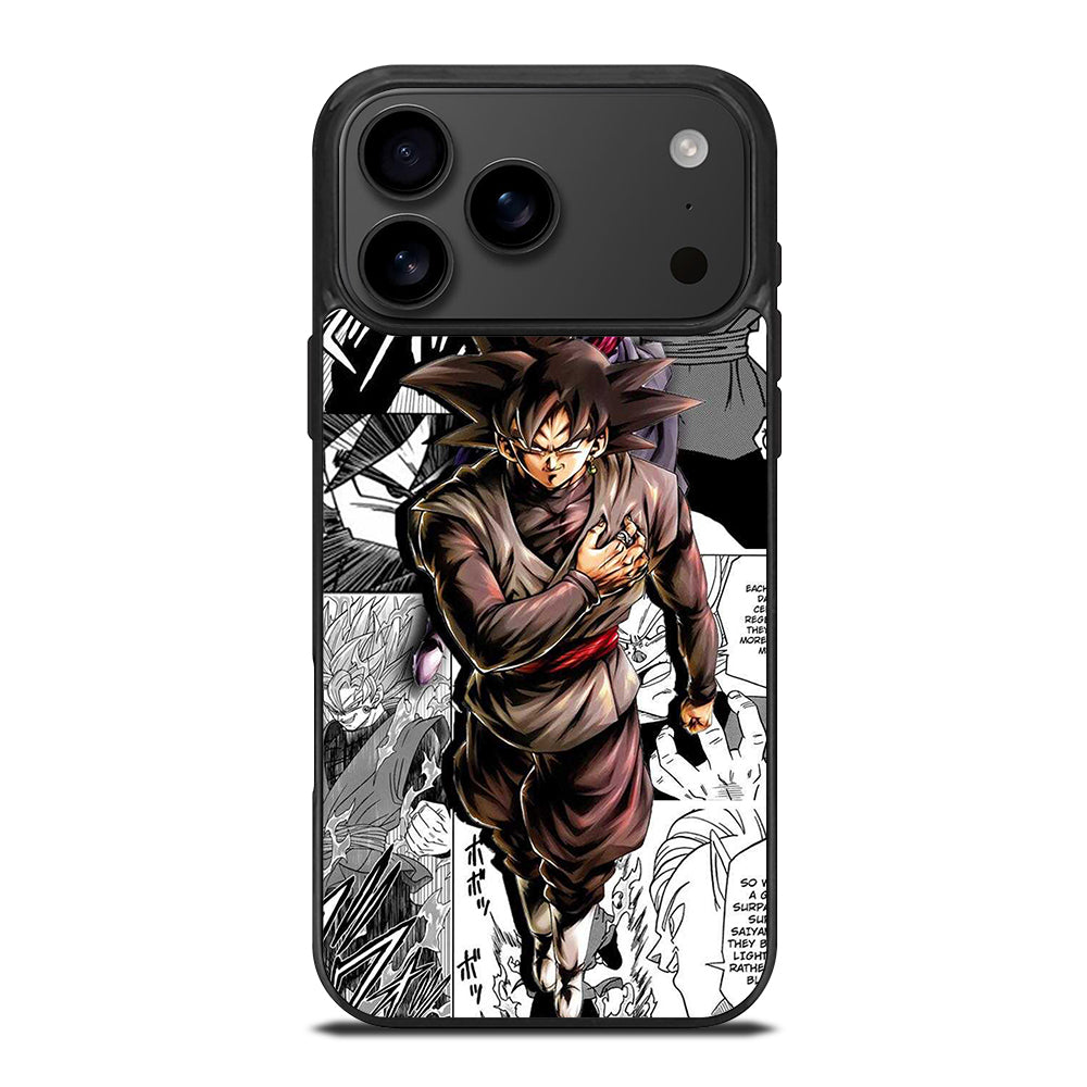 BLACK GOKU DRAGON BALL SUPER iPhone 17 Pro Max Case Cover