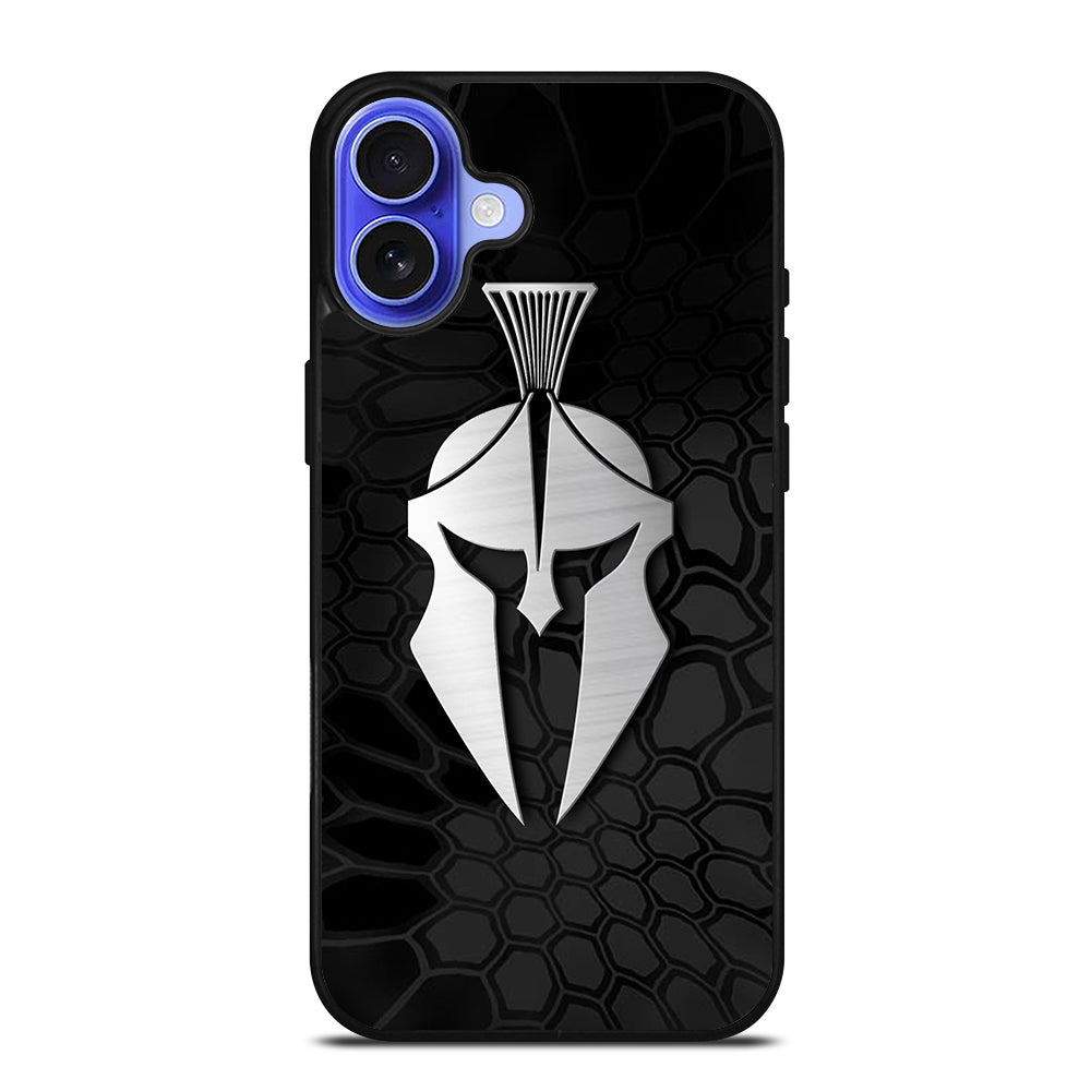 BLACK KRYPTEK NOMAD LOGO iPhone 16 Case Cover