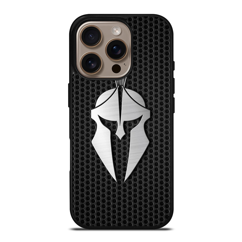 BLACK KRYPTEK NOMAD METAL lOGO iPhone 16 Pro Case Cover