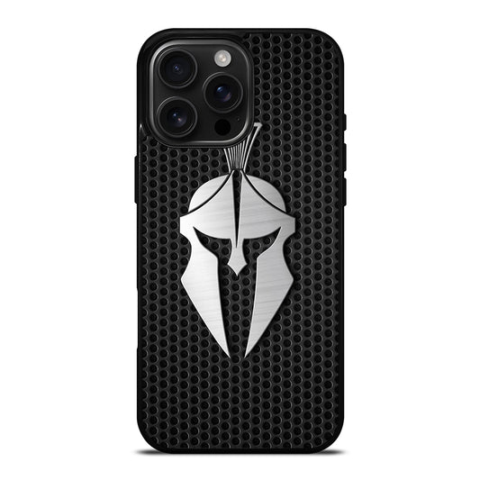 BLACK KRYPTEK NOMAD METAL lOGO iPhone 16 Pro Max Case Cover