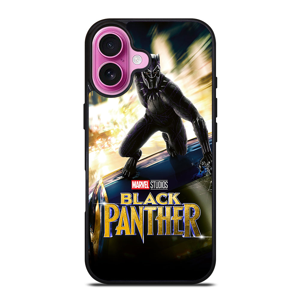 BLACK PANTHER SUPERHERO 2 iPhone 16 Plus Case Cover