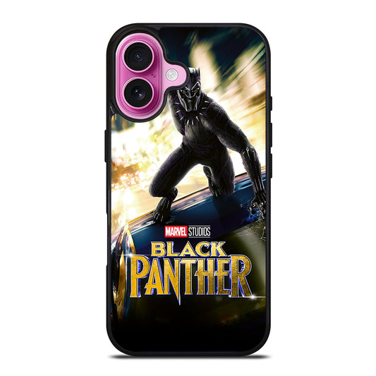BLACK PANTHER SUPERHERO 2 iPhone 16 Plus Case Cover