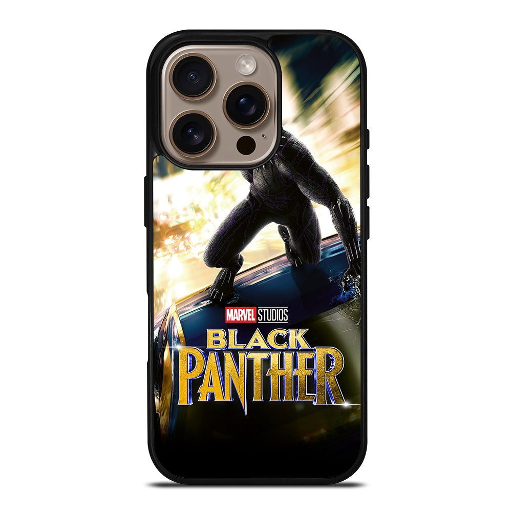 BLACK PANTHER SUPERHERO 2 iPhone 16 Pro Case Cover