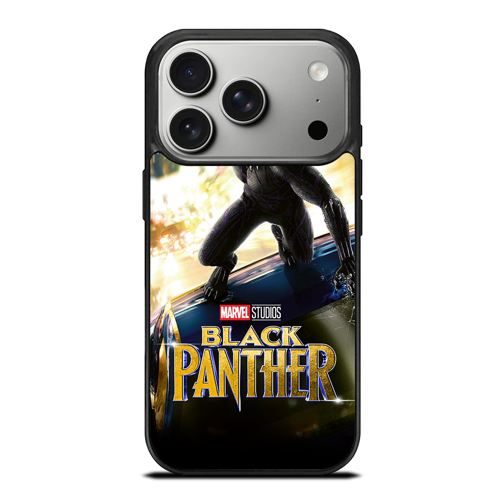 BLACK PANTHER SUPERHERO 2 iPhone 17 Pro Case Cover