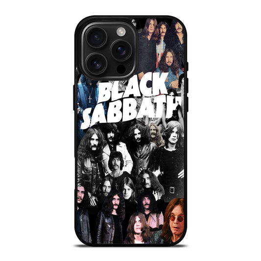 BLACK SABBATH COLLAGE iPhone 16 Pro Max Case Cover