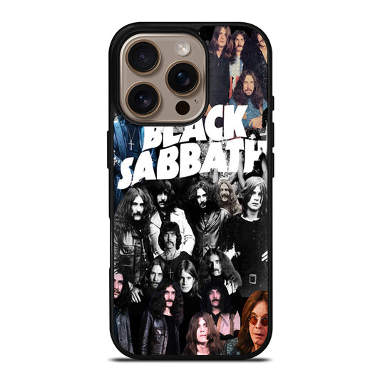 BLACK SABBATH COLLAGE iPhone 16 Pro Case Cover