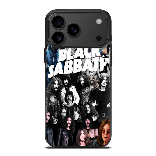 BLACK SABBATH COLLAGE iPhone 17 Pro Max Case Cover